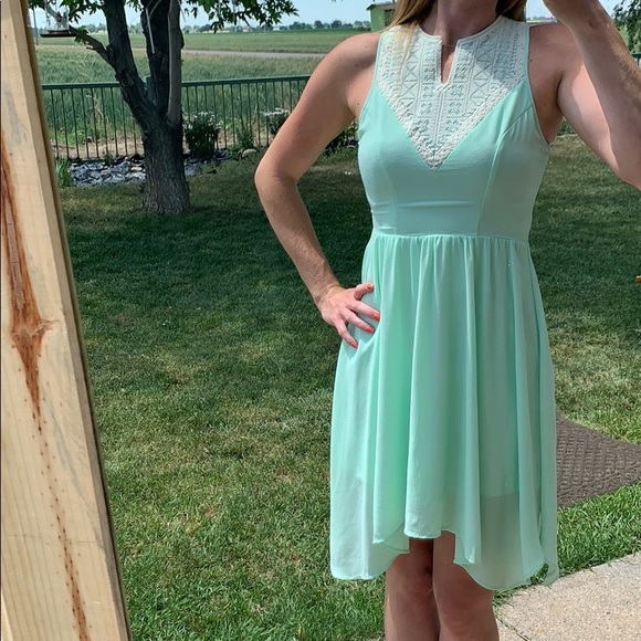 Alya Dresses Mint Green Dress Poshmark
